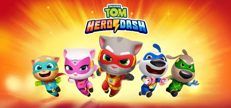 talking tom hero dash apk mod