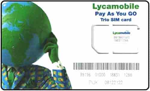 puk lycamobile