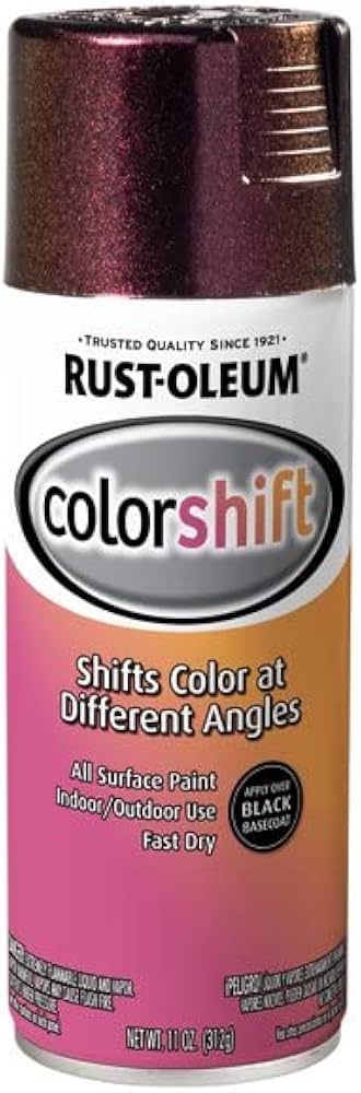 rust oleum colour shift