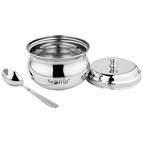 stainless steel ghee pot