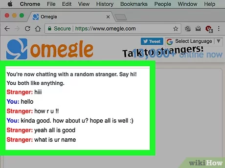 good topics on omegle