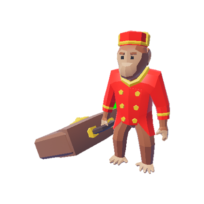 bellhop monkey