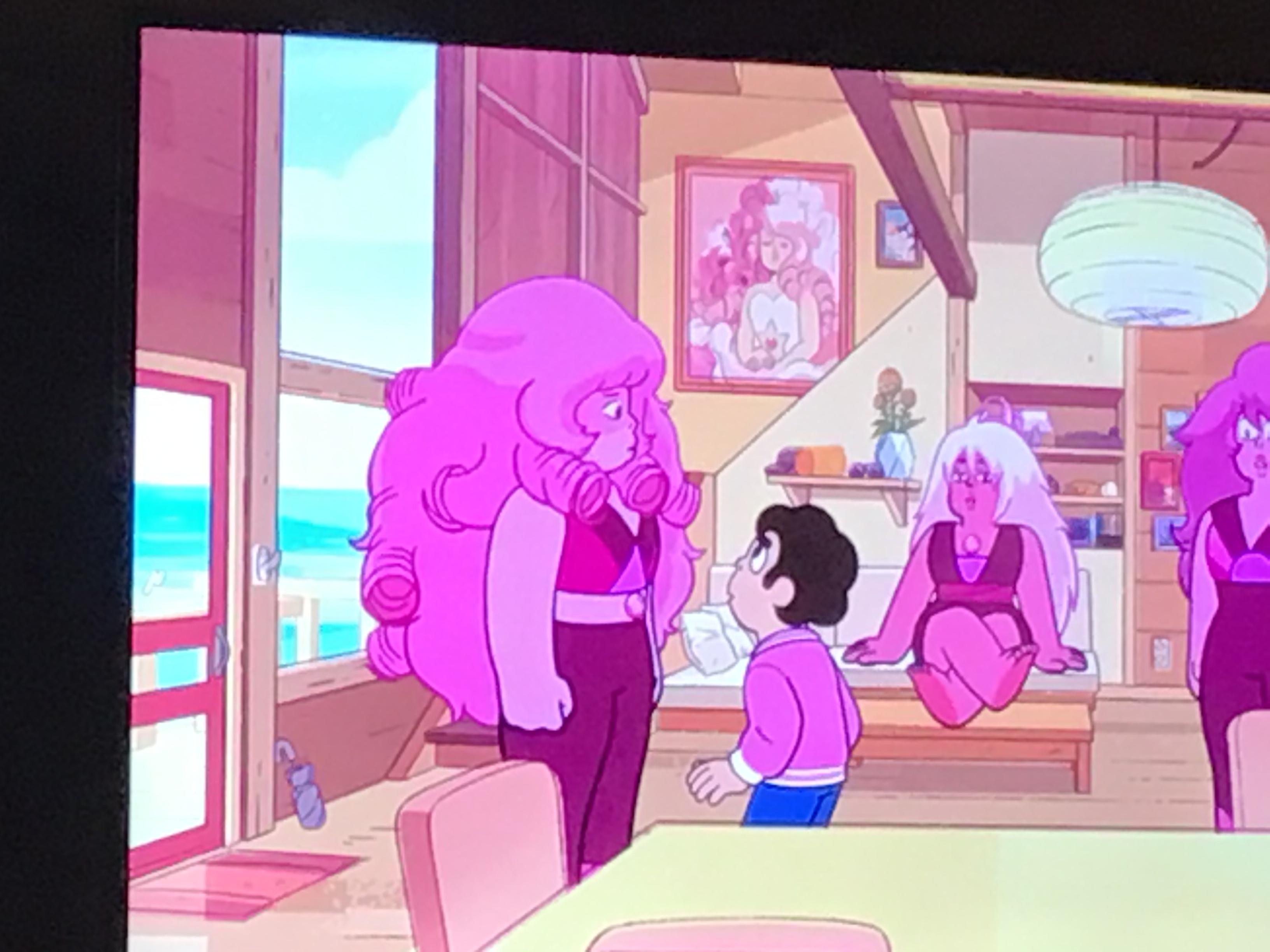 steven universe and rose quartz