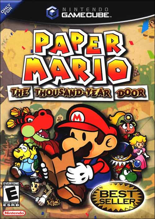 paper mario gamecube game