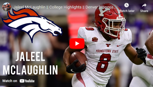 jaleel mclaughlin college stats