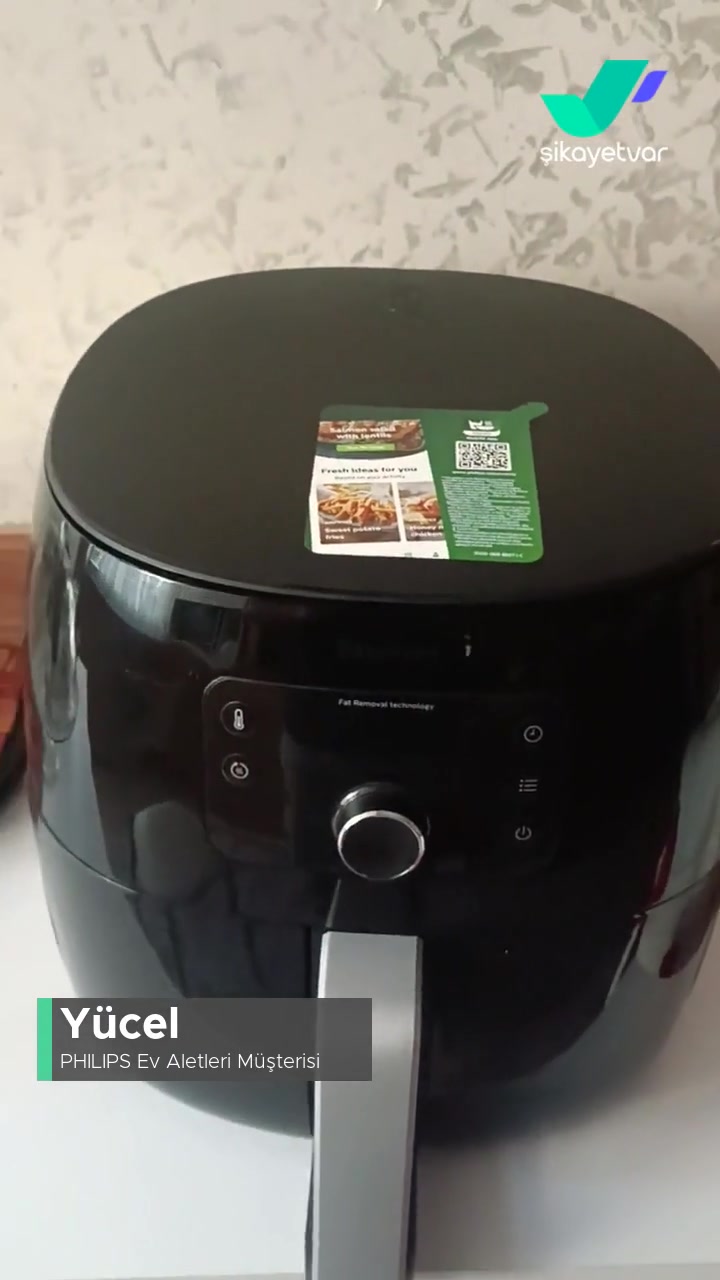 philips airfryer şikayet