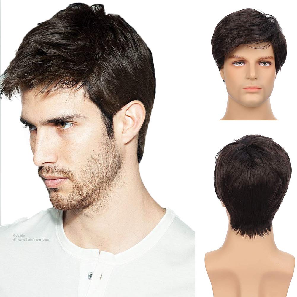 wig images for man