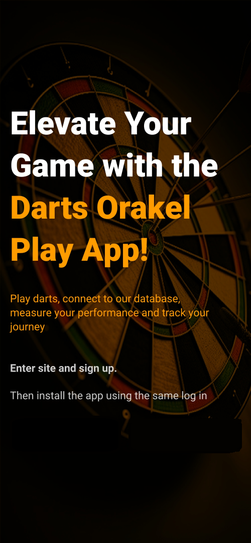 live darts database