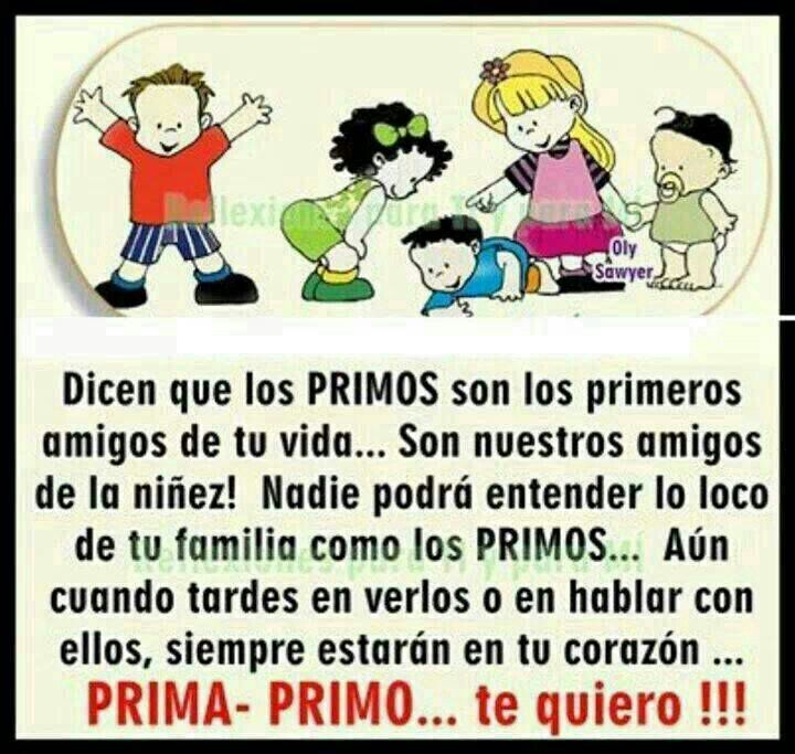 frases de primos graciosas