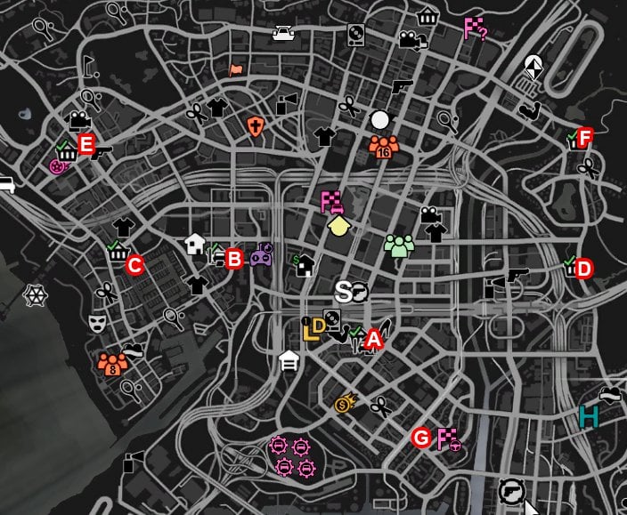 gta 5 shops to rob locations