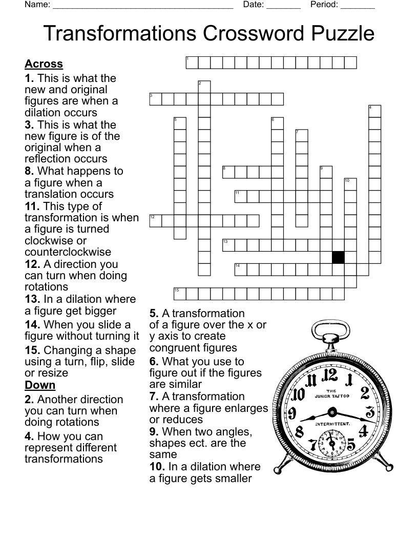 turn on an axis crossword