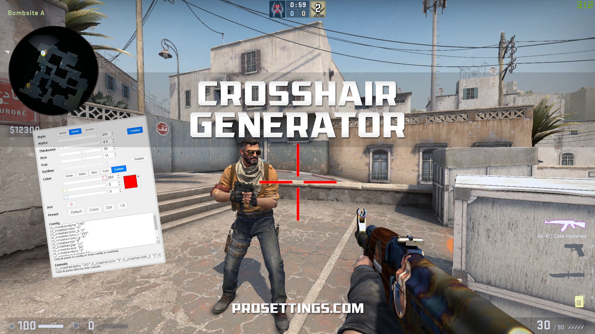 cs go crosshair generator