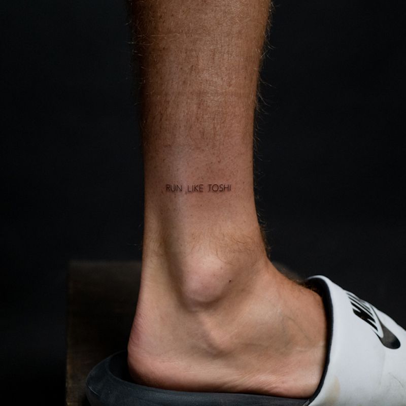 ankle tattoos for men