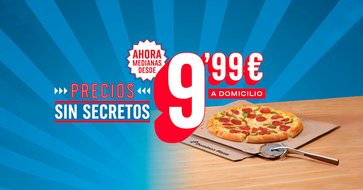 dominos pizza pontevedra menú