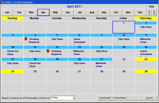 medical city facility scheduler