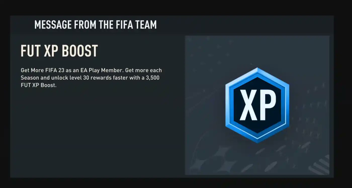 ea play fifa 23 xp