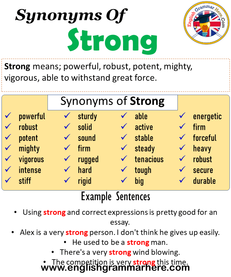 small but powerful synonym