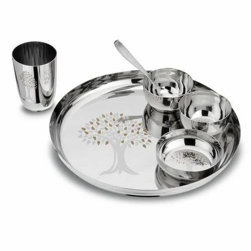 stainless steel thali price