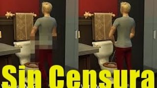 quitar censura sims 4