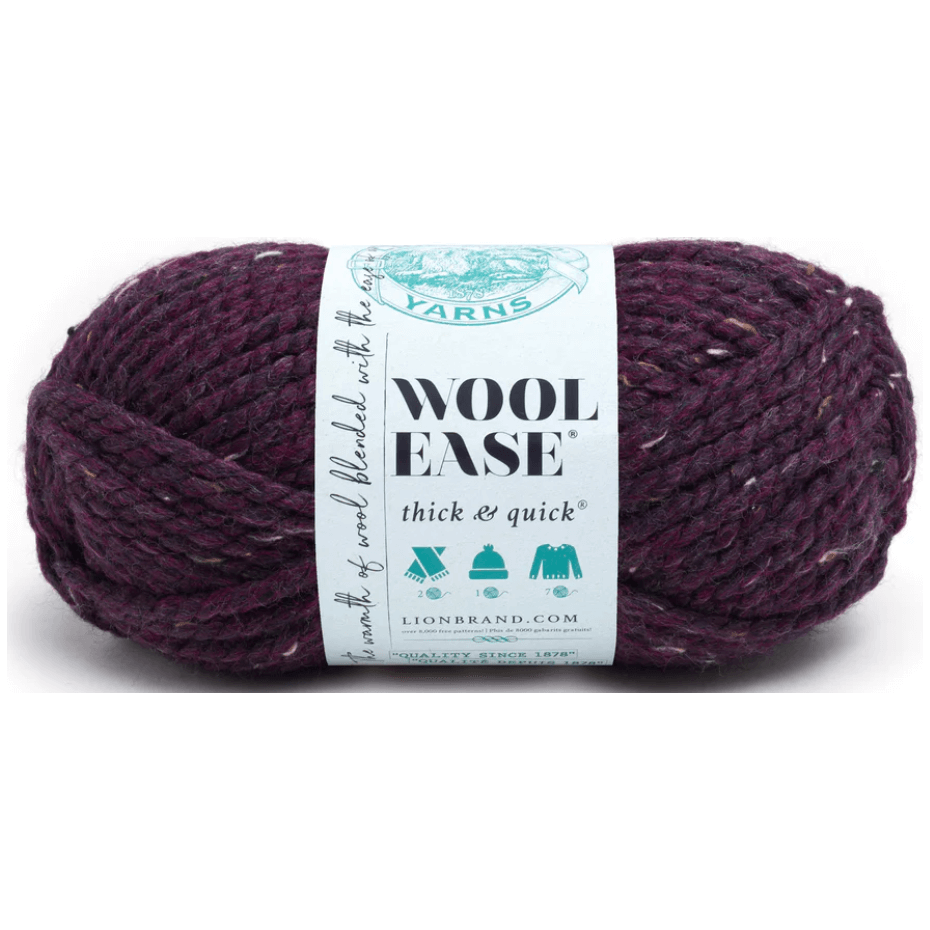 lion brand wool ease thick & quick yarn