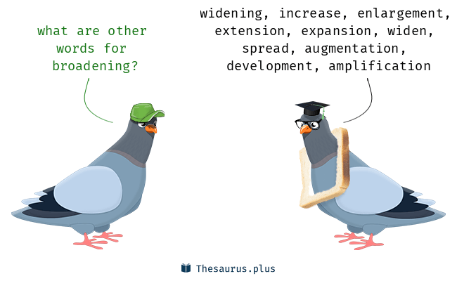 broadening synonym