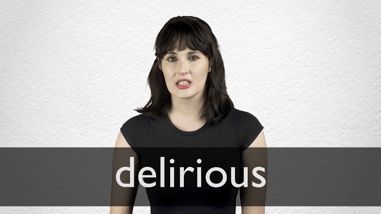 delirious thesaurus