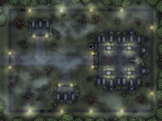 cemetery dnd map