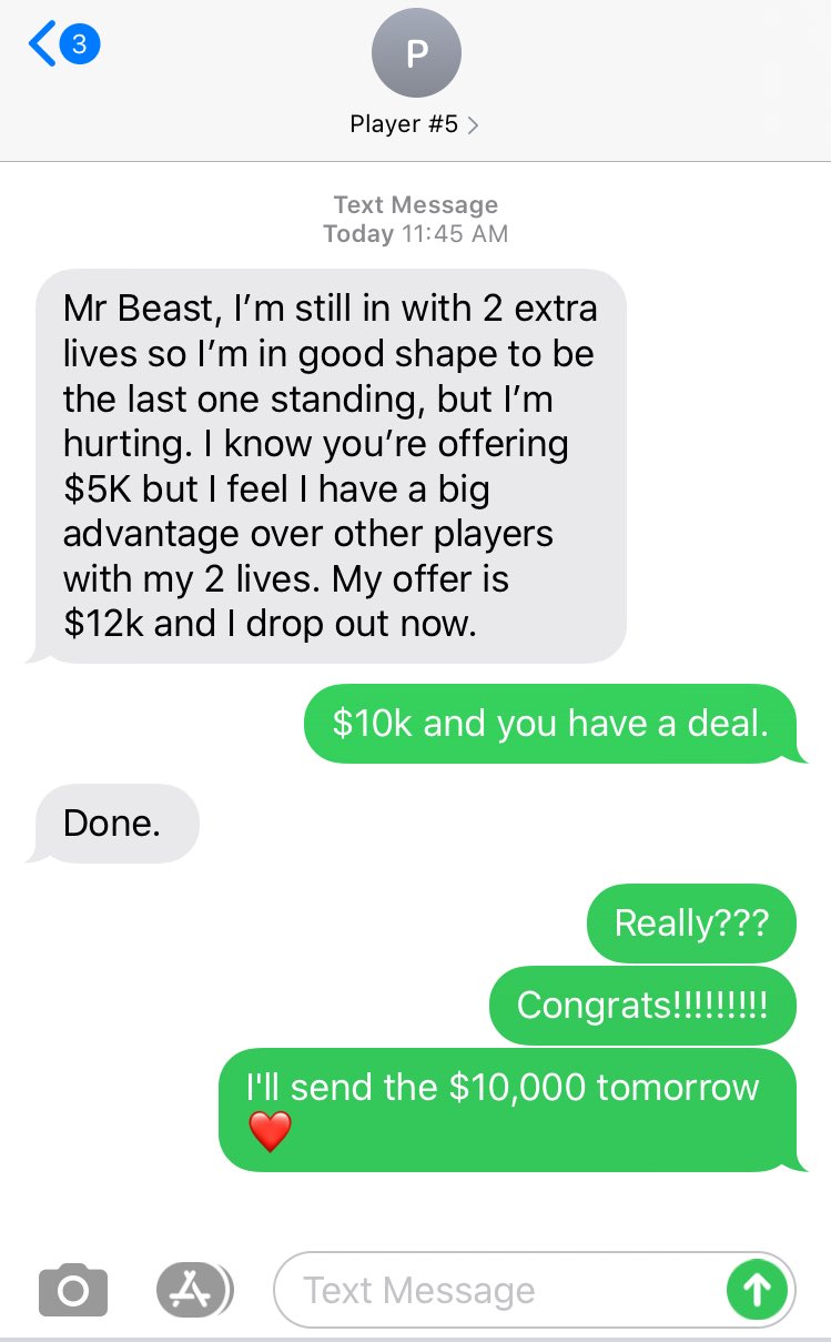 mrbeast leaked messages