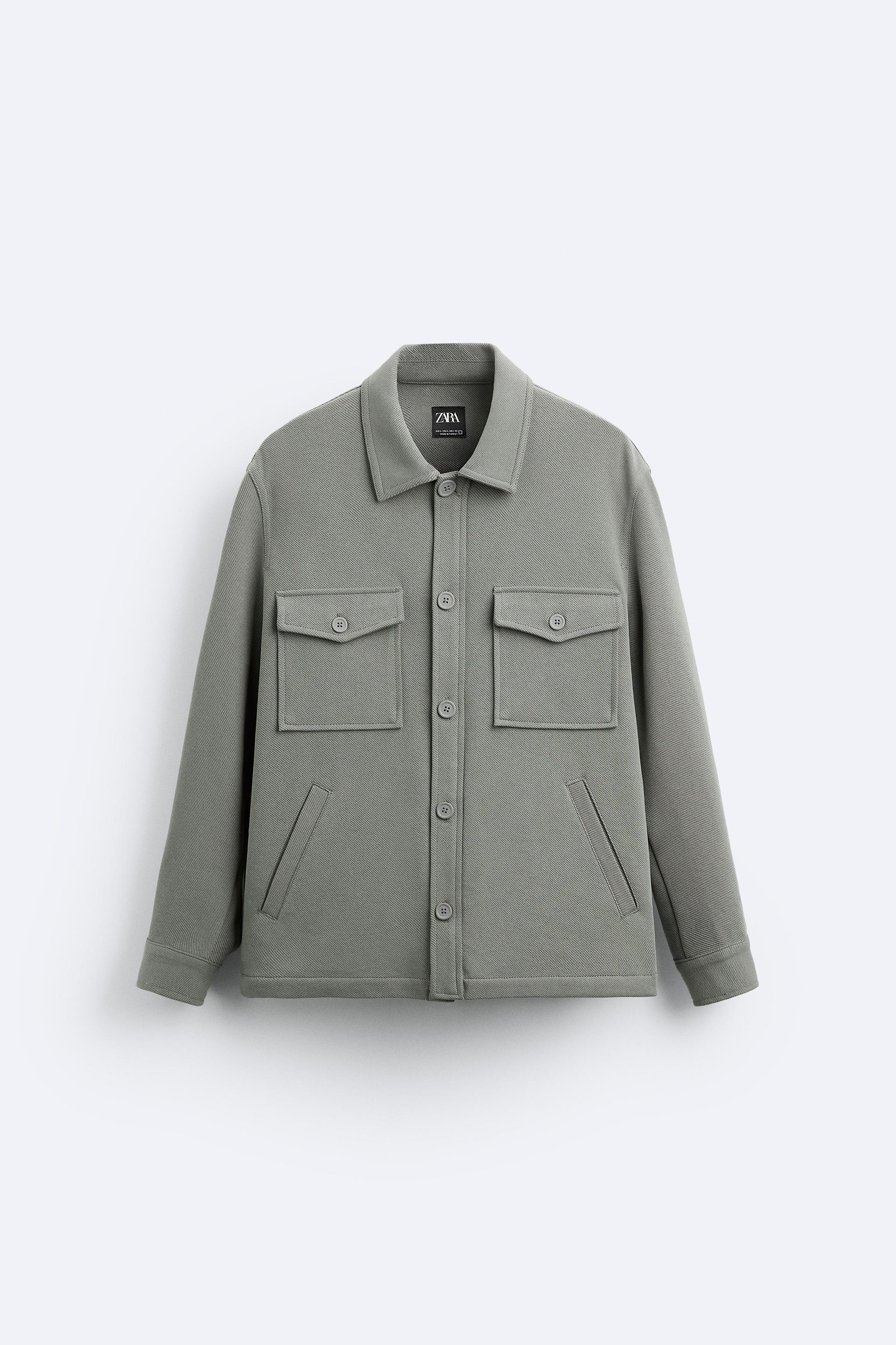 zara mens overshirt