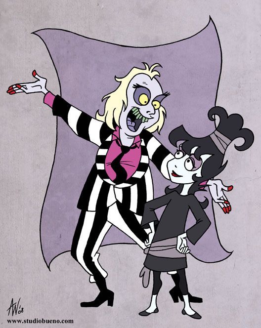 beetlejuice dibujos animados