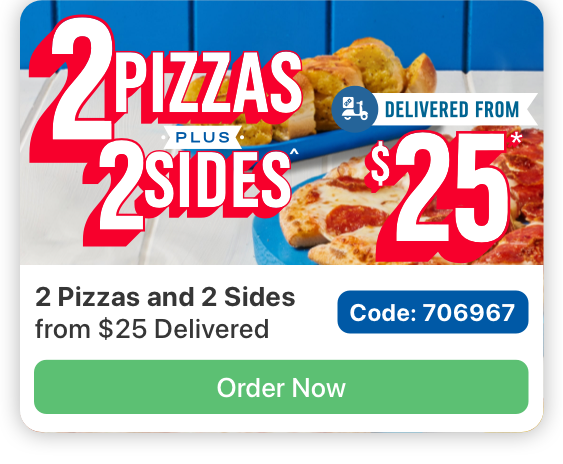 dominos vouchers sides