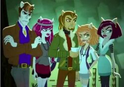 monster high background characters