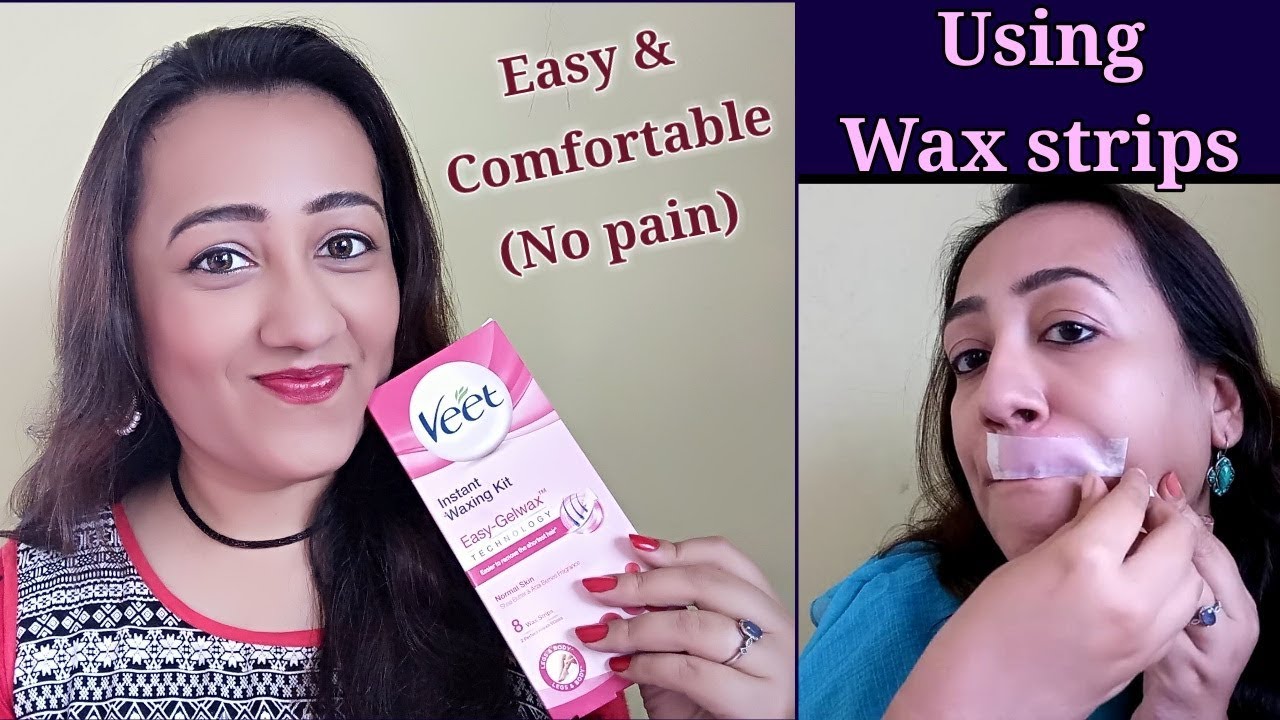 can we use veet wax strips for face