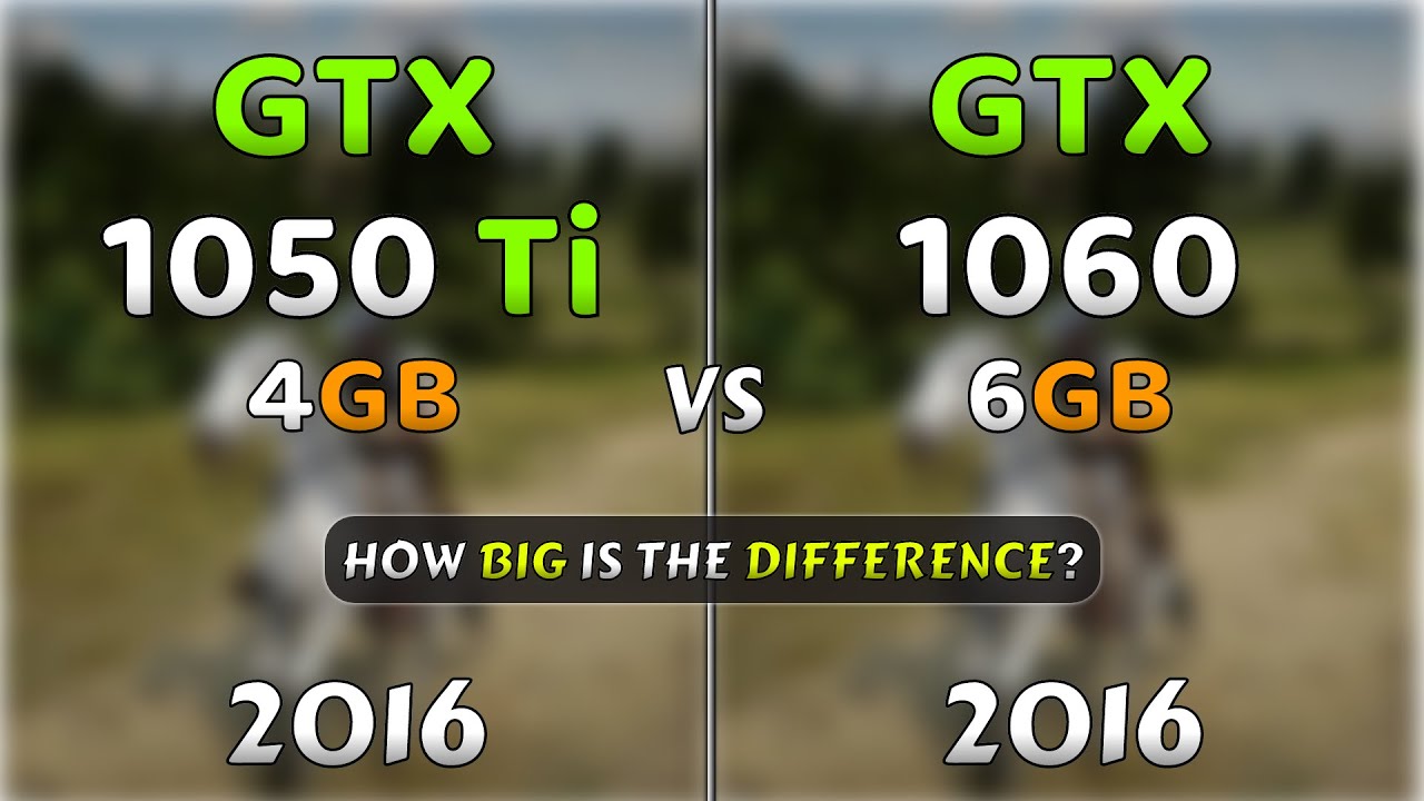 1050 ti vs 1060