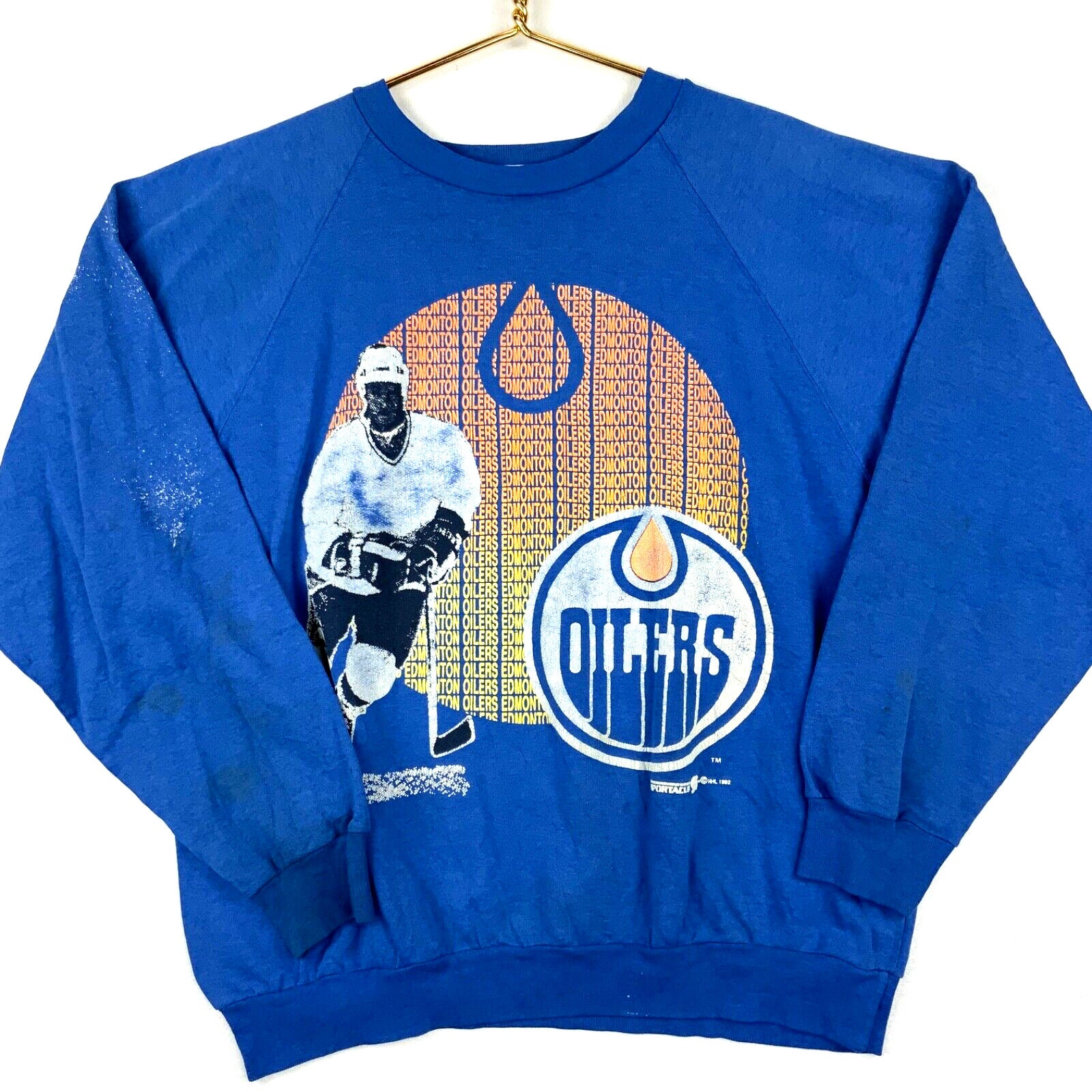 edmonton oilers crewneck