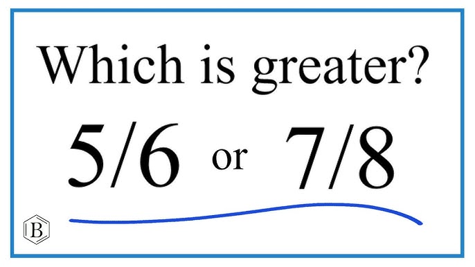 5/8 bigger than 1/2