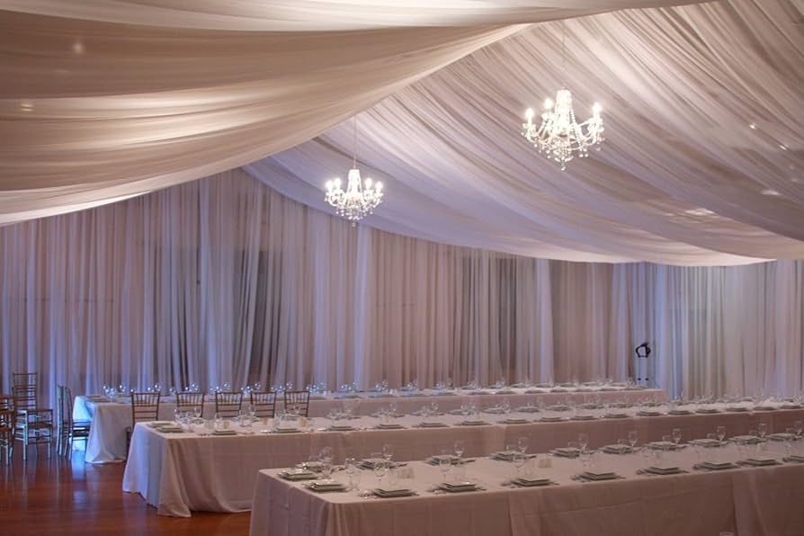 wedding ceiling drapes