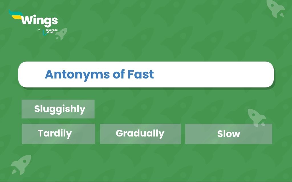 antonyms of fast