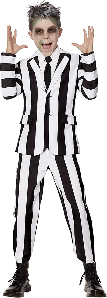 childs beetlejuice costume