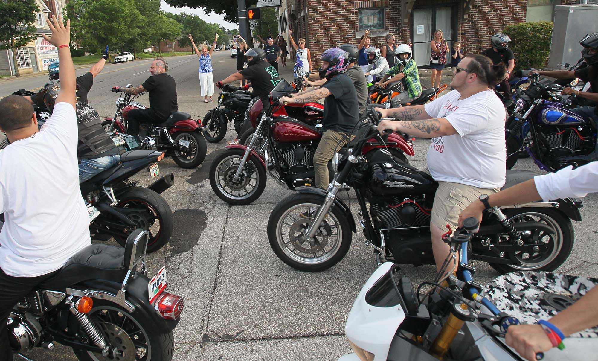 motorcycle accident akron ohio