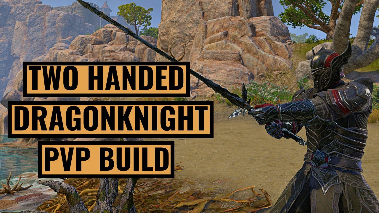 elder scrolls online two handed build