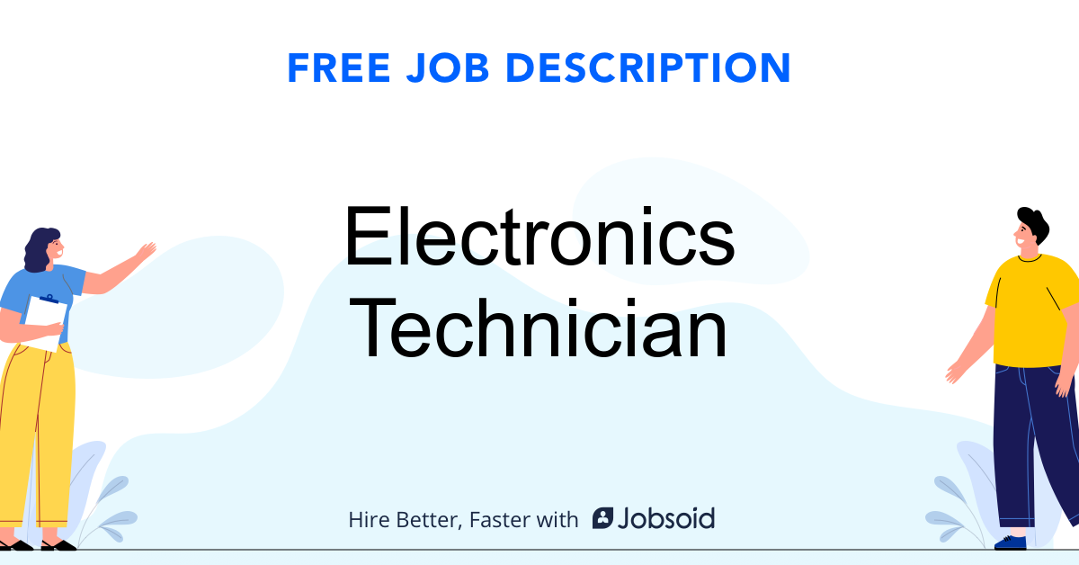 electronic technician vacancy