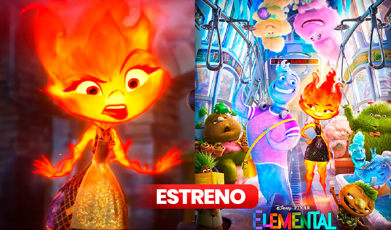 elementos película completa en español latino