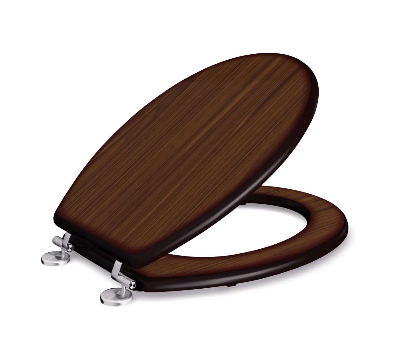 elongated wood toilet seat