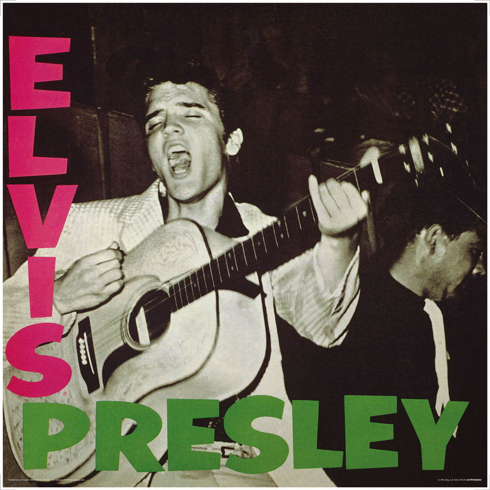 elvis presley record covers