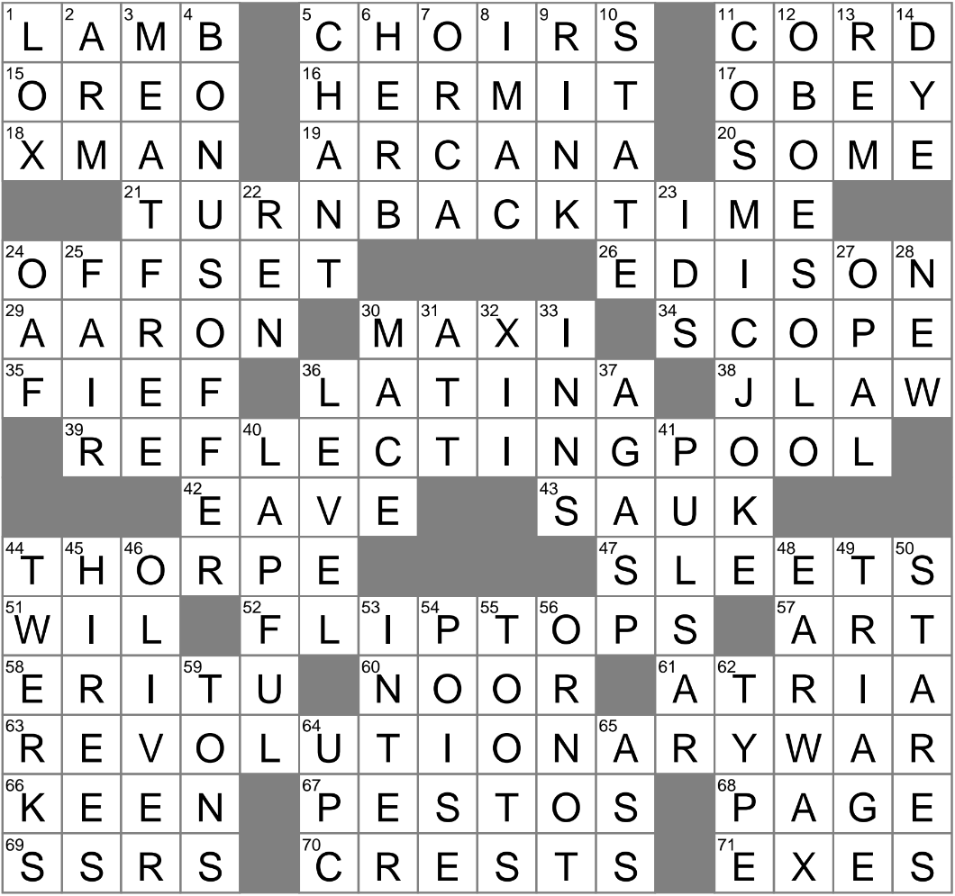 emitted crossword clue