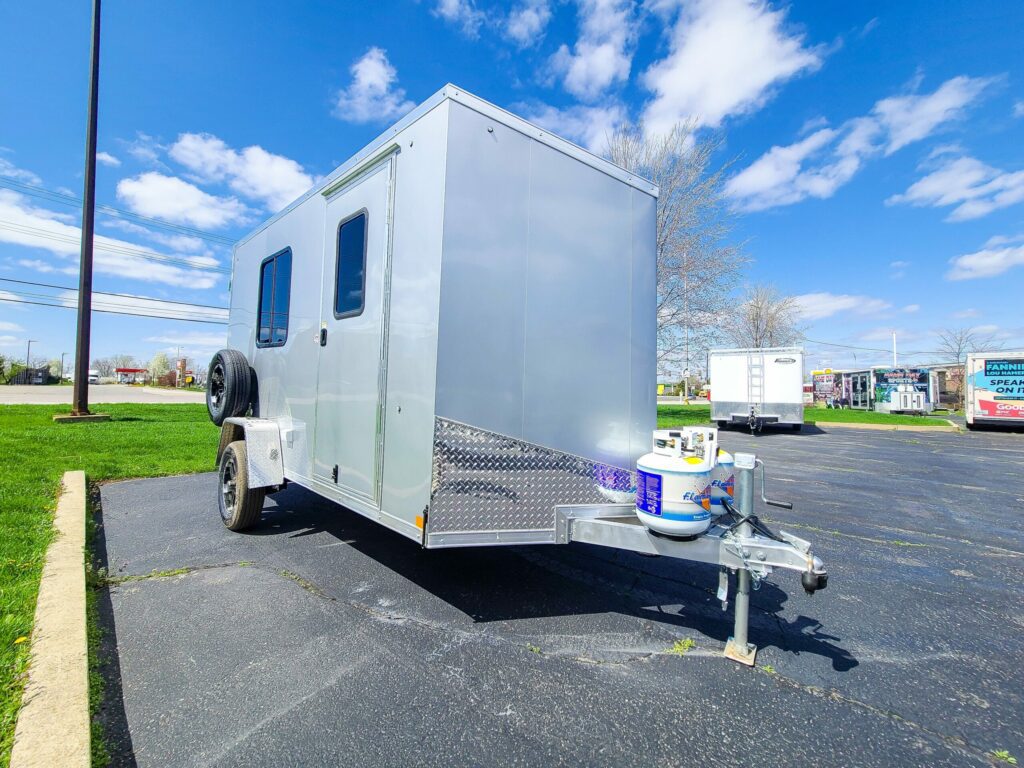 enclosed trailer camper conversion