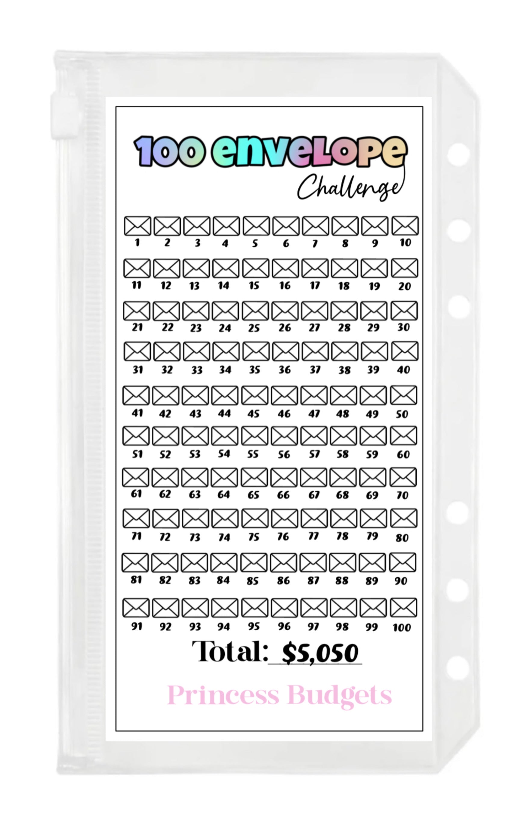 envelope savings challenge