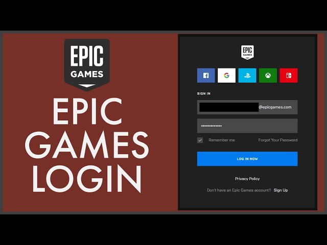 epic games login ps4