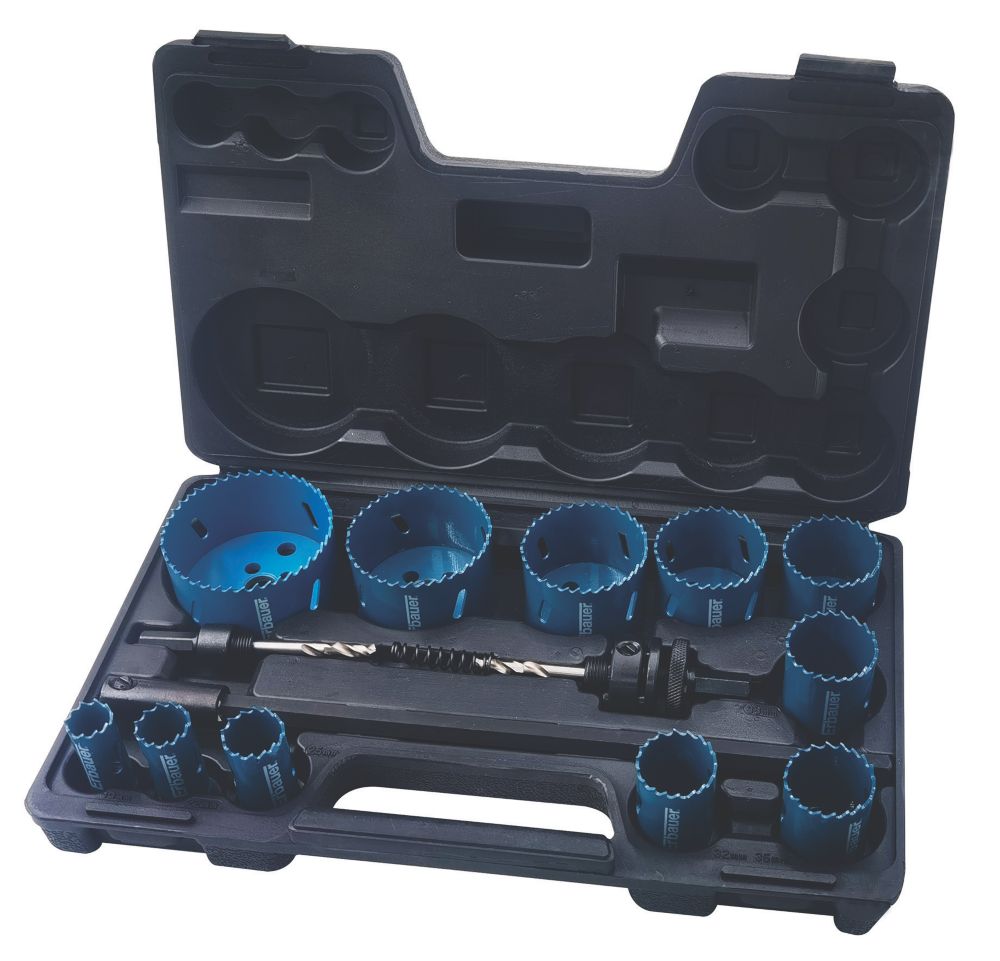 erbauer hole saw set